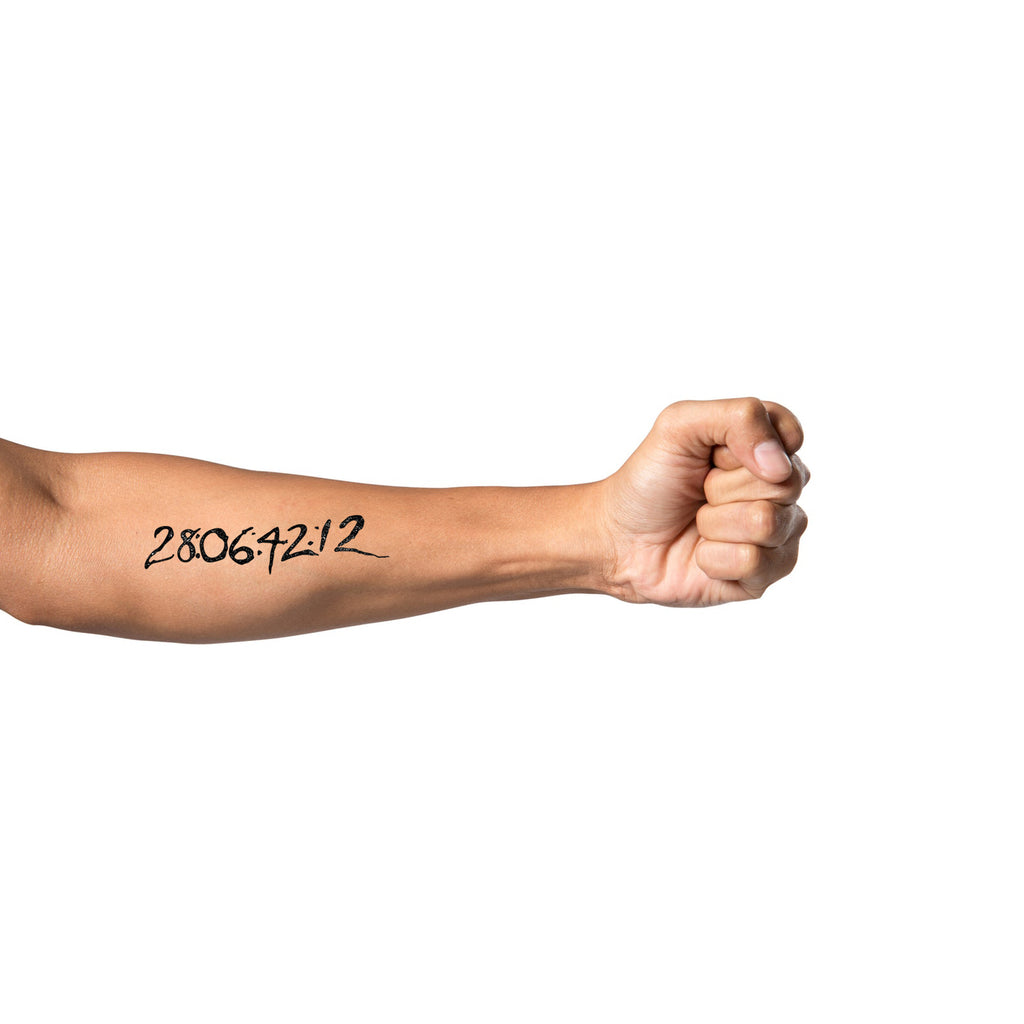 Donnie Darko Tattoo Numbers
