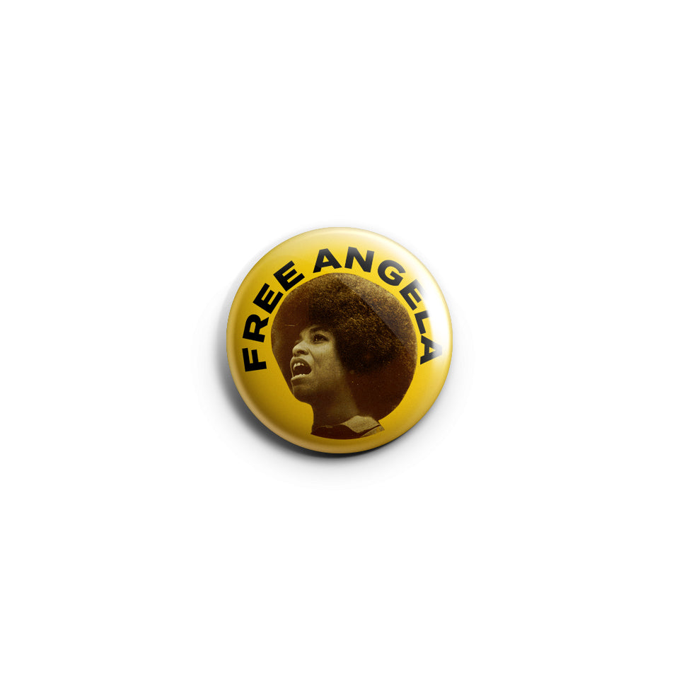 Free Angela Davis Badge | BlacKkKlansman