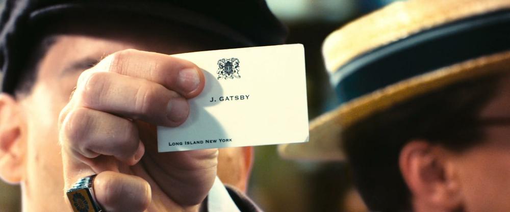 J. Gatsby Business Card | The Great Gatsby