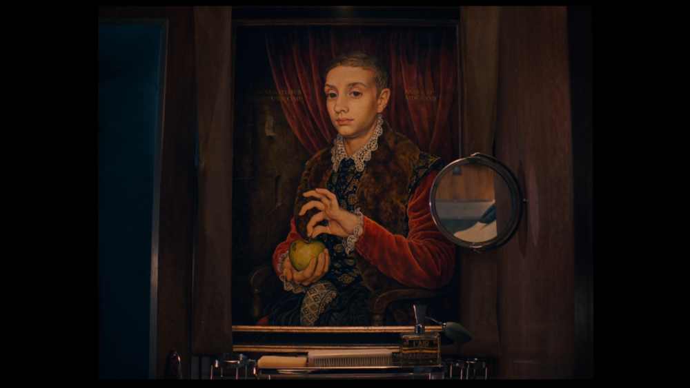 Boy With Apple Painting The Grand Budapest Hotel