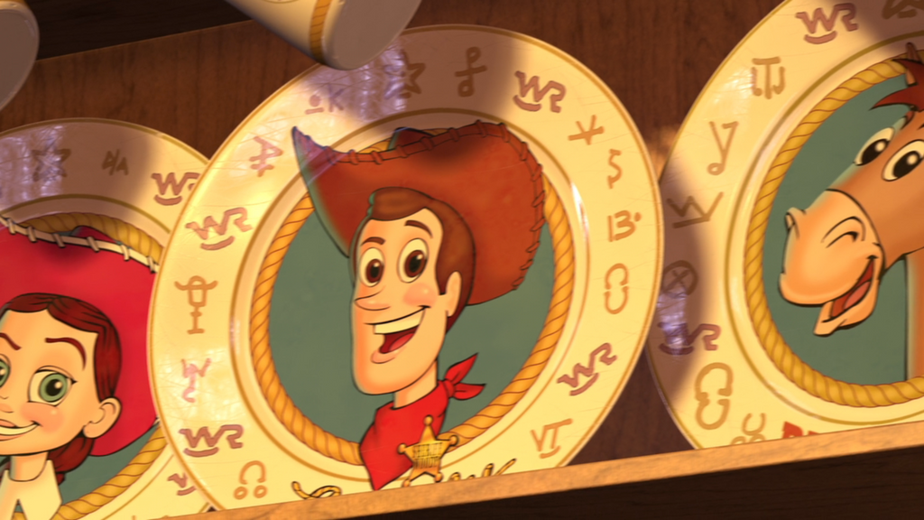 Toy story plate sales set