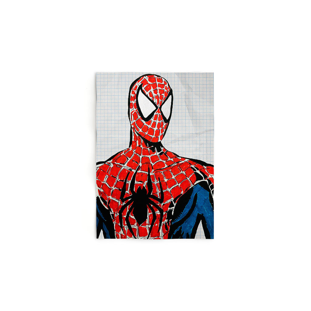 menu Terapi Jeg vasker mit tøj Spider-Man Drawing Print | ReplicaPropStore