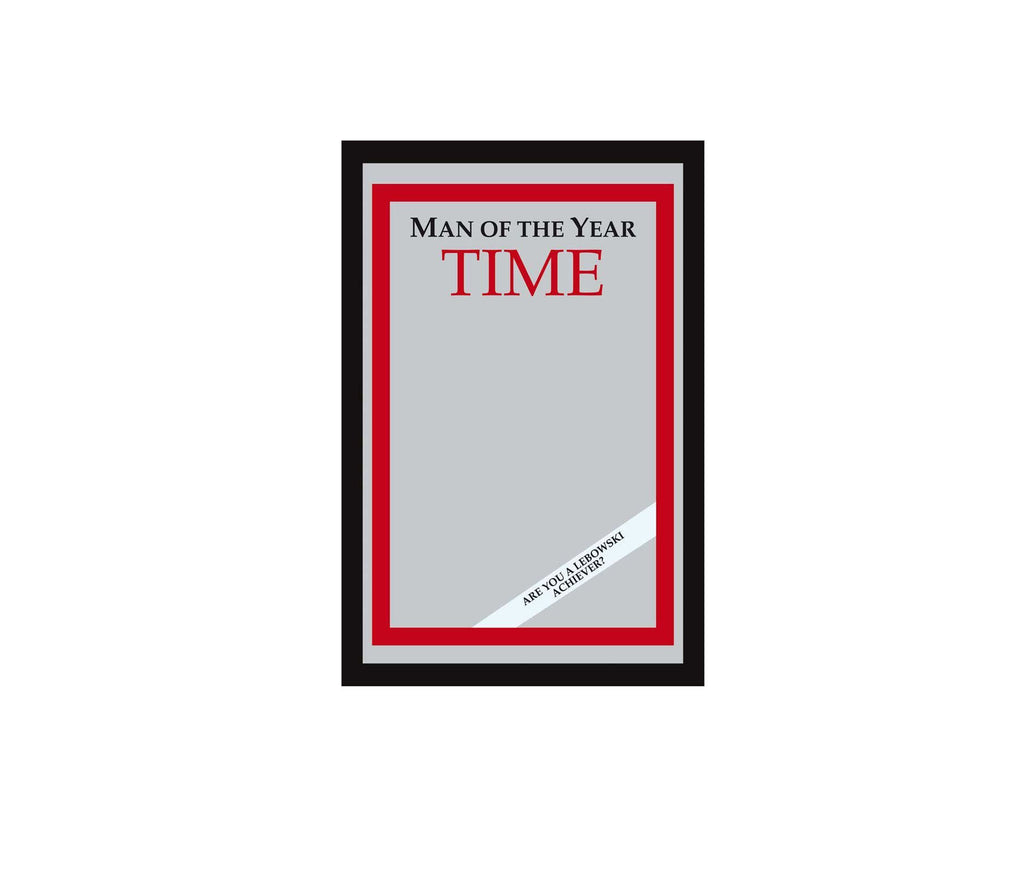Time Magazine Man Of The Year Mirror The Big Lebowski - Replica Prop Store
 - 1