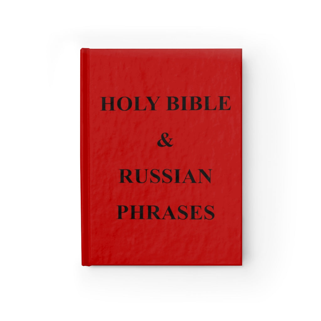 Holy Bible & Russian Phrases Journal | Dr Strangelove