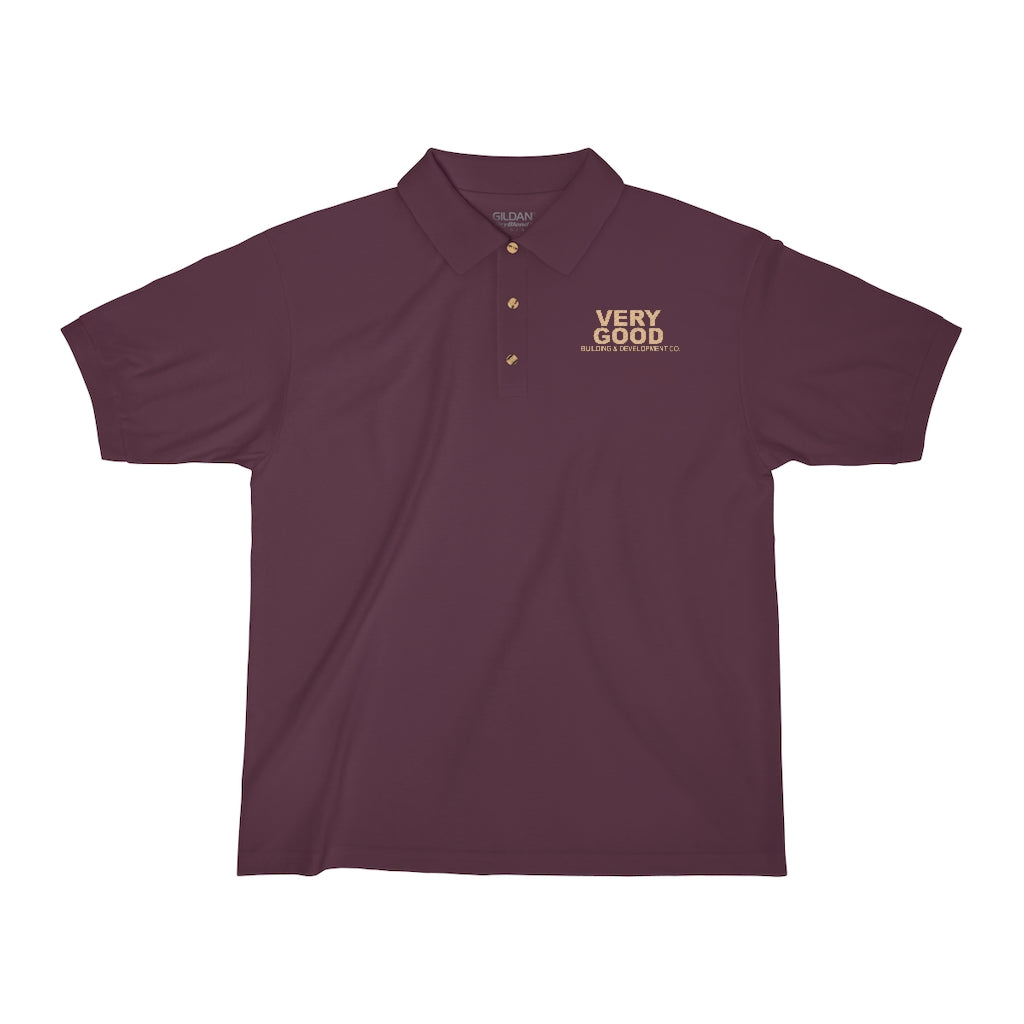 Very Good Building & Development Co Men's Polo Shirt | Parks And Recreation
