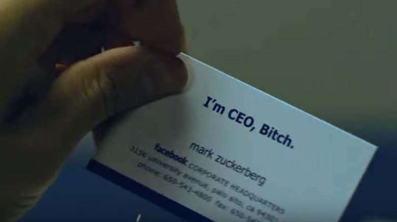 I'm CEO Bitch Business Card | The Social Network