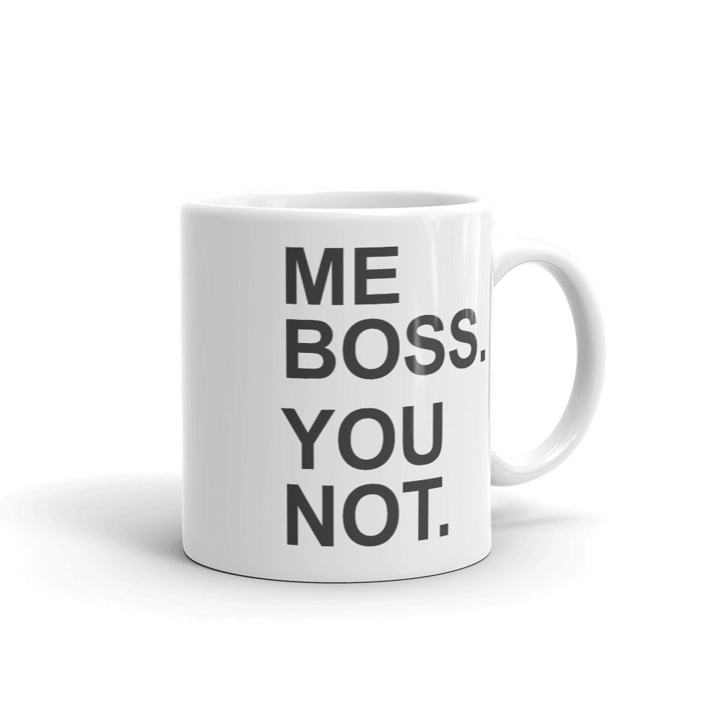 Me Boss Not You Mug | Leon The Professional