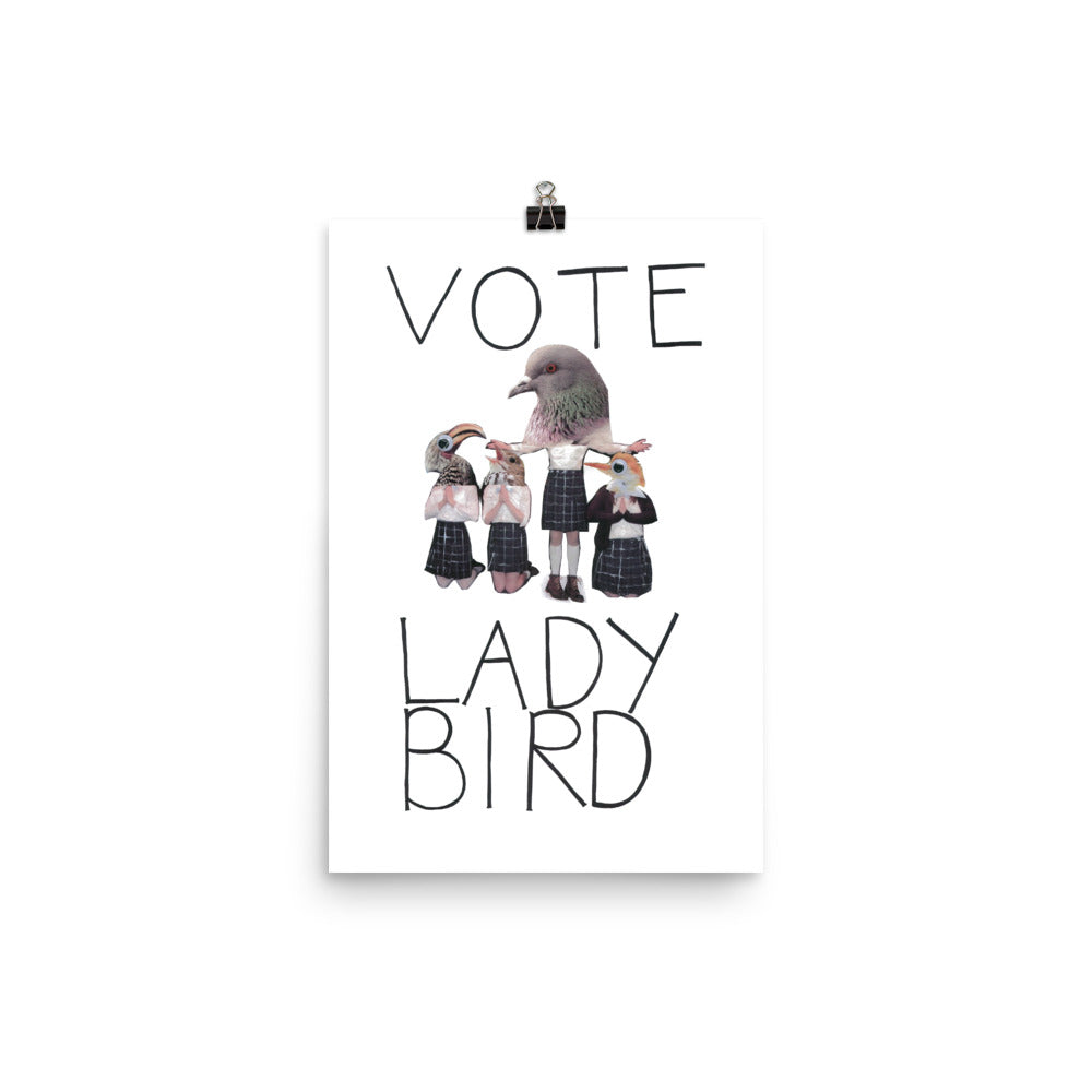 Vote Lady Bird Poster