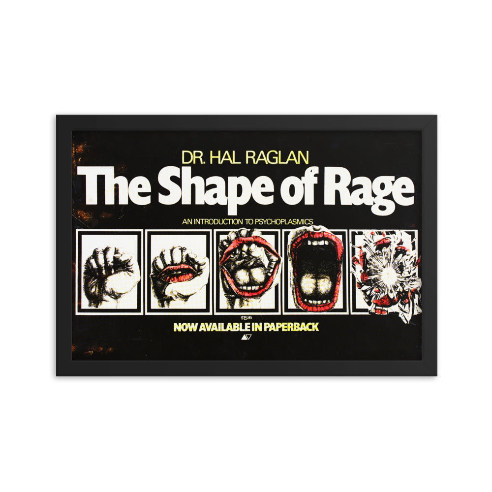 The Shape Of Rage Framed Poster | The Brood