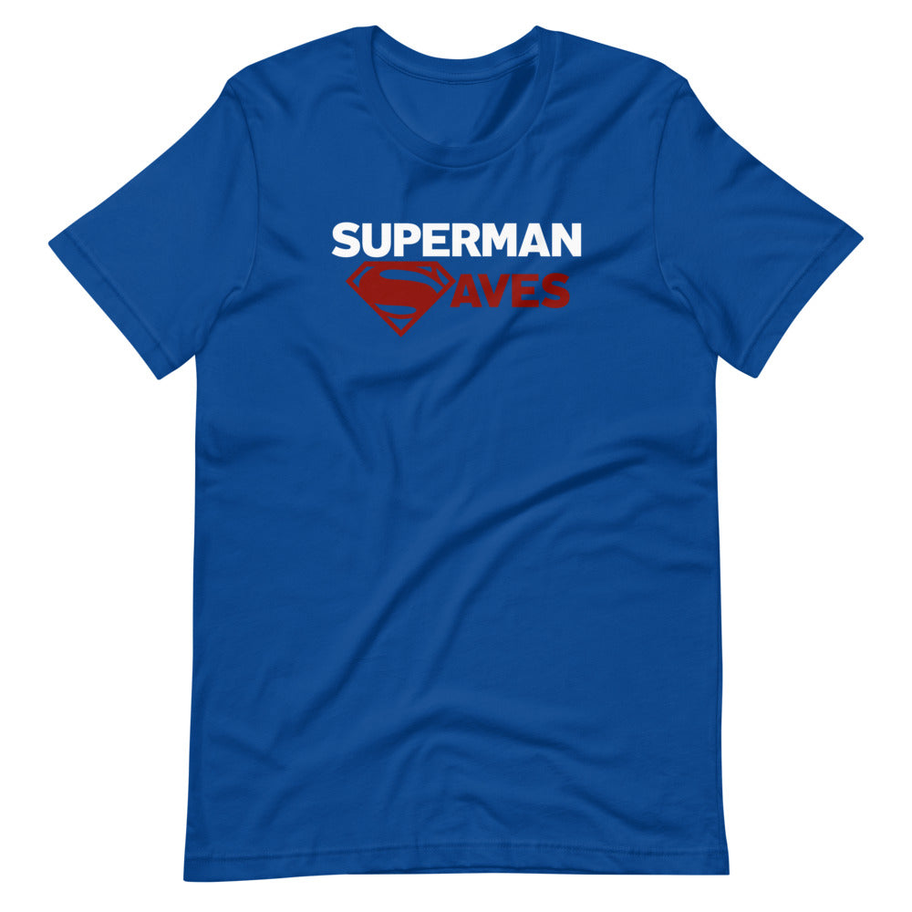 Superman Saves T-Shirt | Batman v Superman Dawn Of Justice