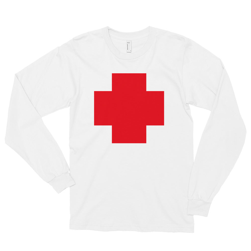 Red Cross Unisex Long Sleeve T-Shirt | Friends