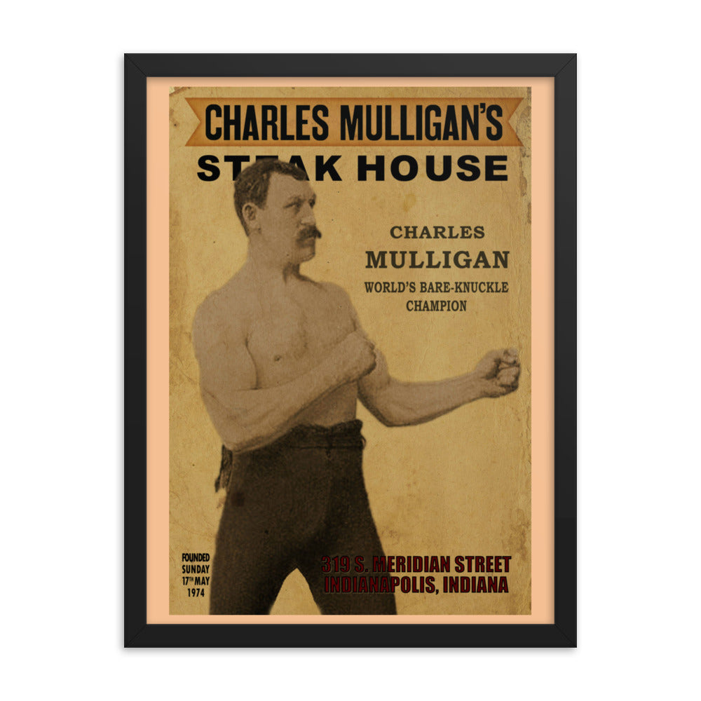 Charles Mulligan's Steakhouse Poster | Parks And Recreation