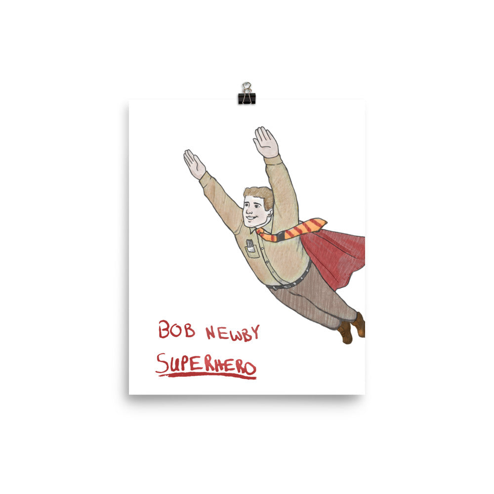 Bob Newby, Superhero Poster | Stranger Things