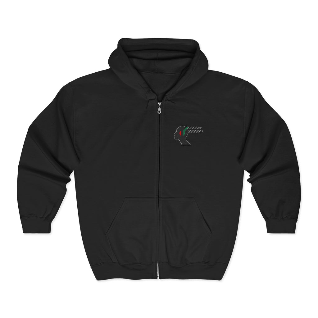 Stackin' Hits Records Full Zip Hoodie | Highest 2 Lowest