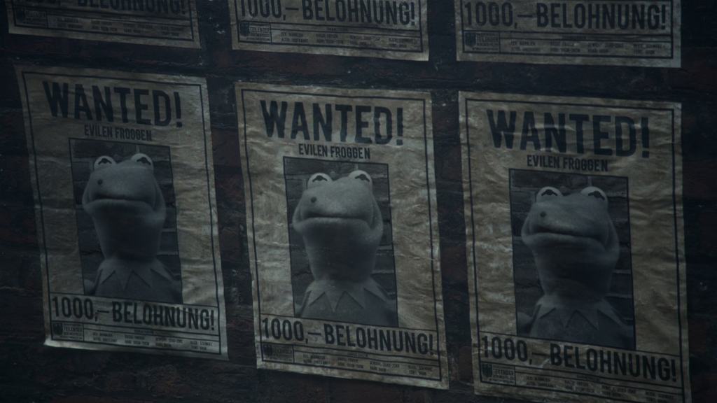 Wanted! Evilen Froggen Flyer | Muppets Most Wanted