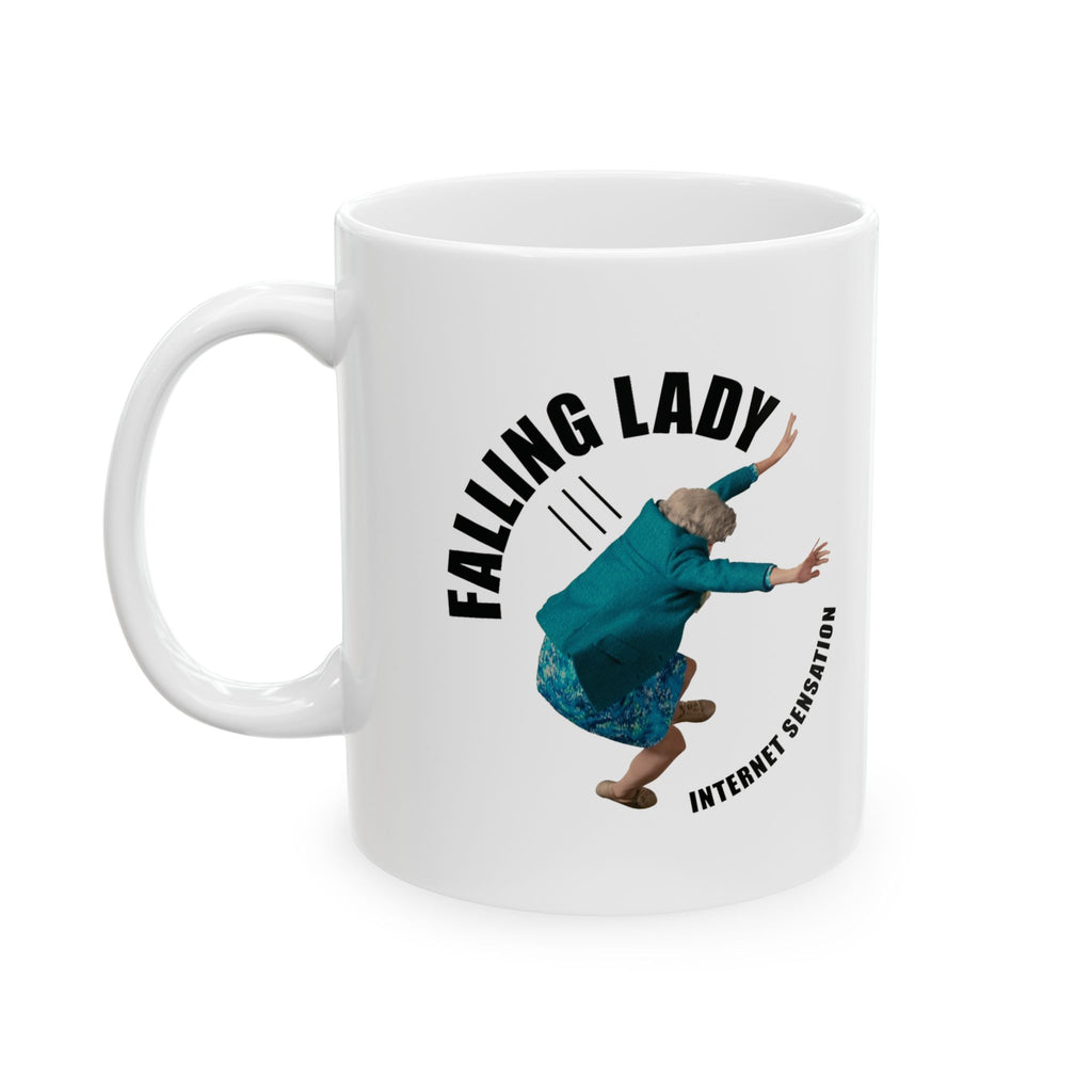 Falling Lady Mug | Diary of a Wimpy Kid Rodrick Rules