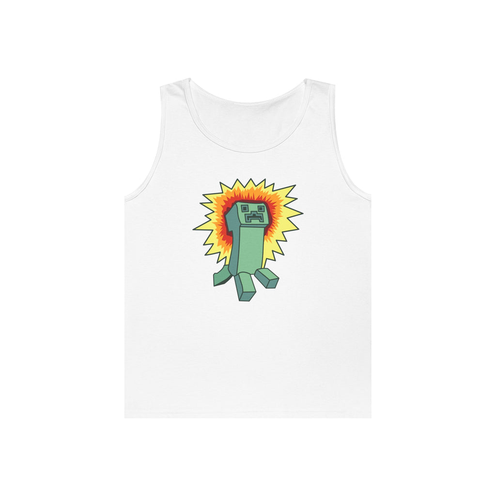 Exploding Creeper Tank Top | A Minecraft Movie