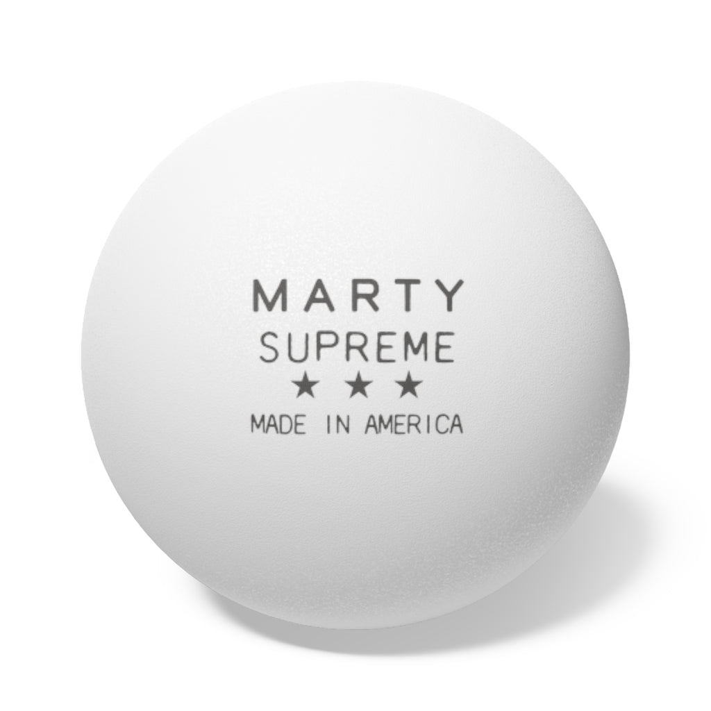 Marty Supreme Ping Pong Balls Set