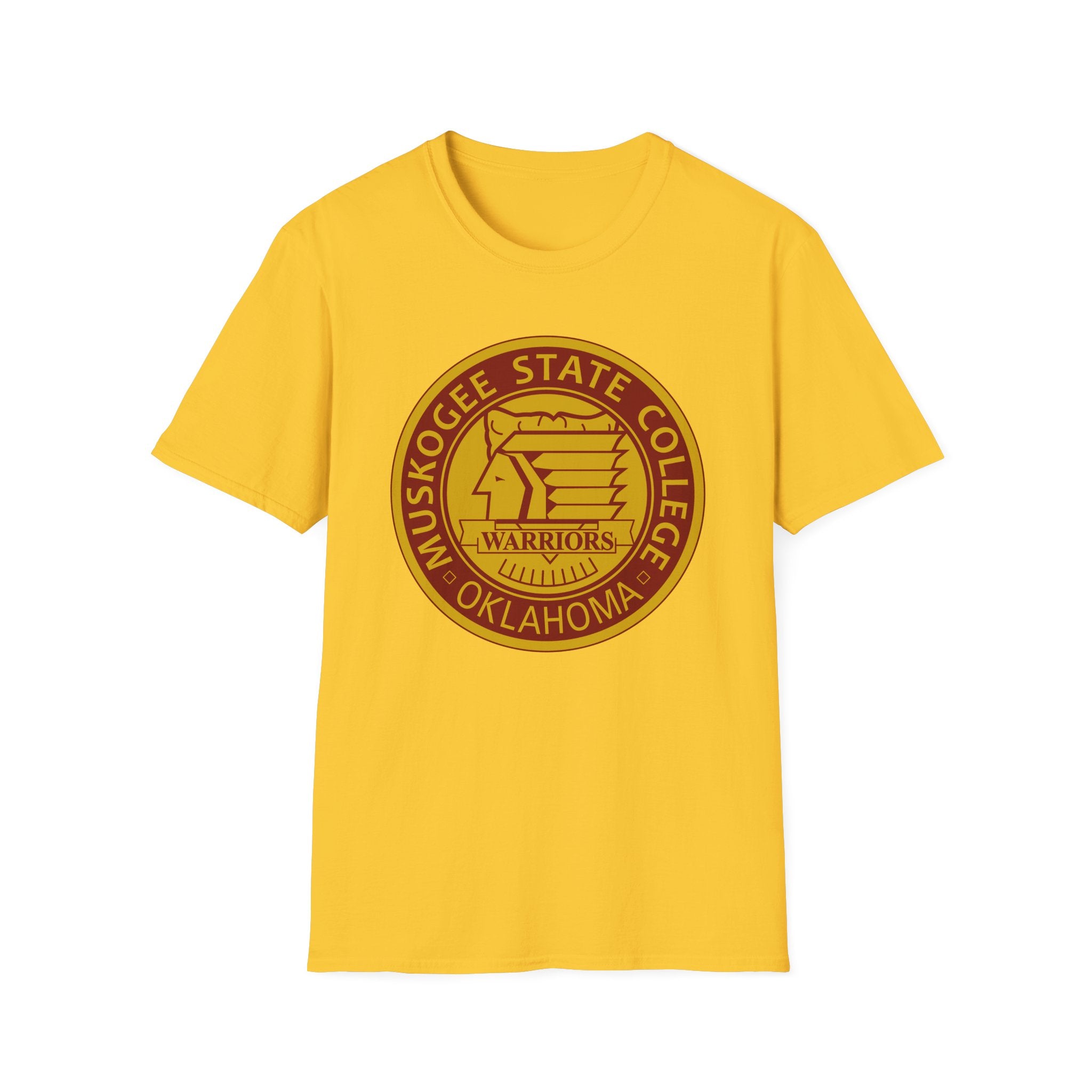 トップス everyone collegiate logo tee shirt Muskogee State College T-Shirt | Twister | ReplicaPropStore