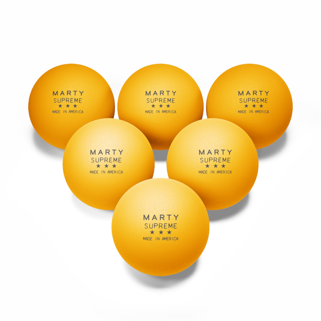 Marty Supreme Ping Pong Balls Set