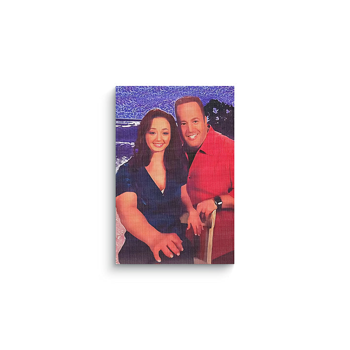 Doug And Carrie Portrait Canvas | The King of Queens