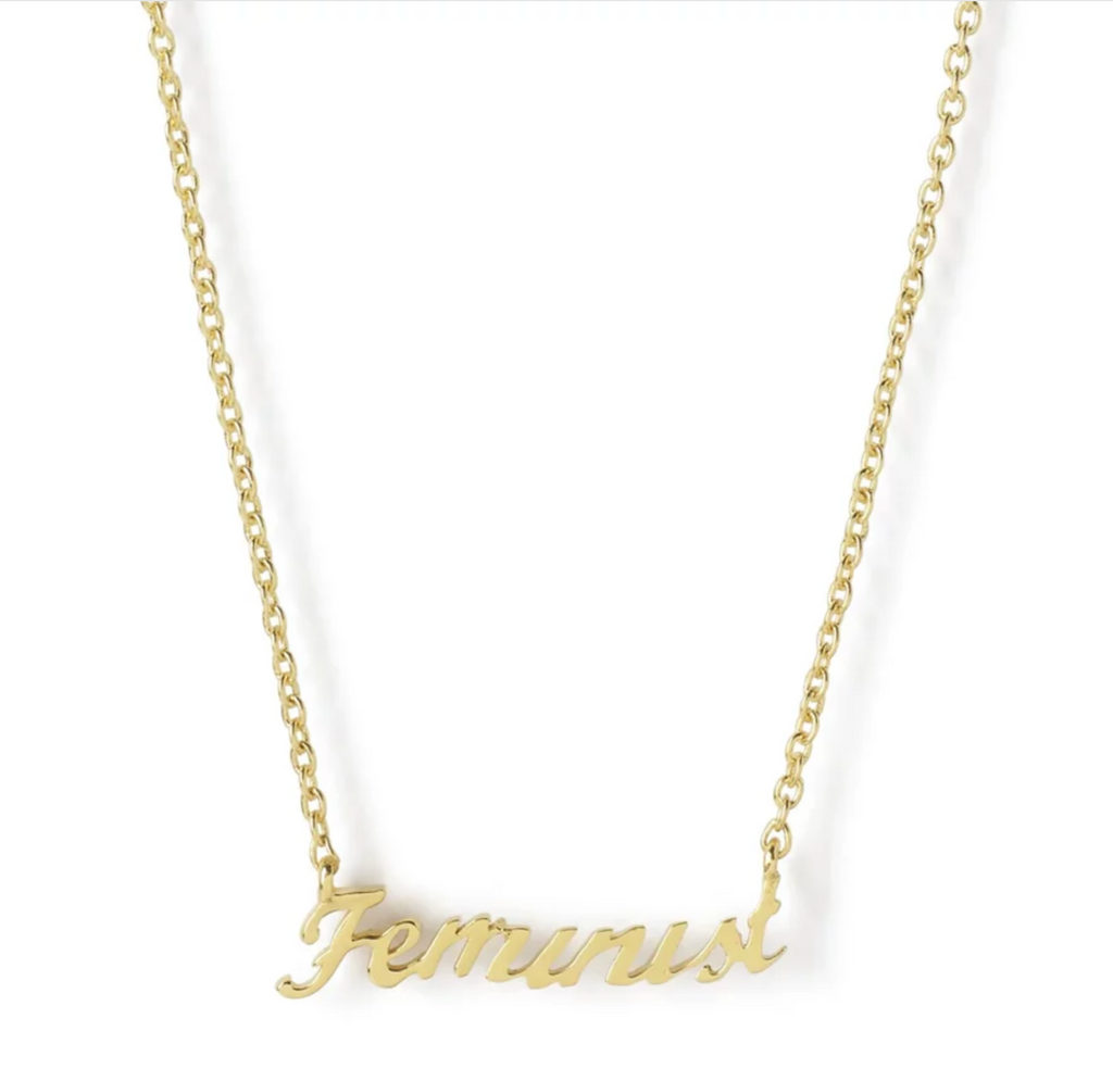 Feminist Necklace | To All The Boys I've Loved Be­fore