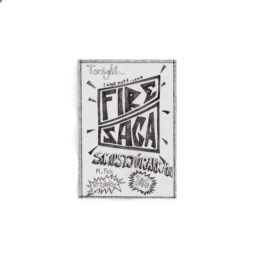 Fire Saga Flyer | Eurovision Song Contest The Story of Fire Saga