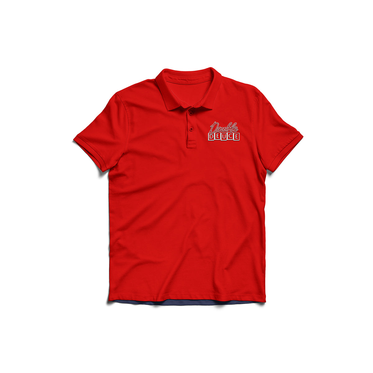 Double Deuce Embroidered Polo Shirt | Road House | ReplicaPropStore