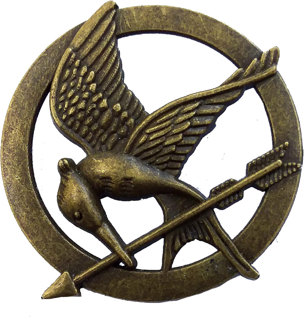 Hunger Games Mockingjay Pin Gold Jay Pin / Brooch – Legendary