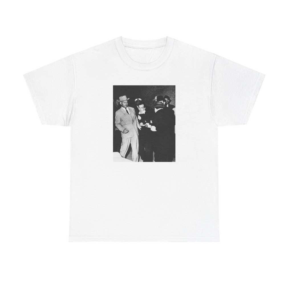 Jack Ruby Shoots Lee Harvey Oswald T-Shirt | Slacker