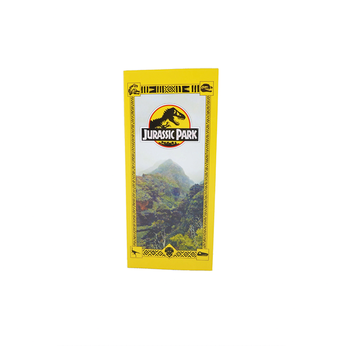 Jurassic Park Tour Brochure Guide Pamphlet Map | ReplicaPropStore