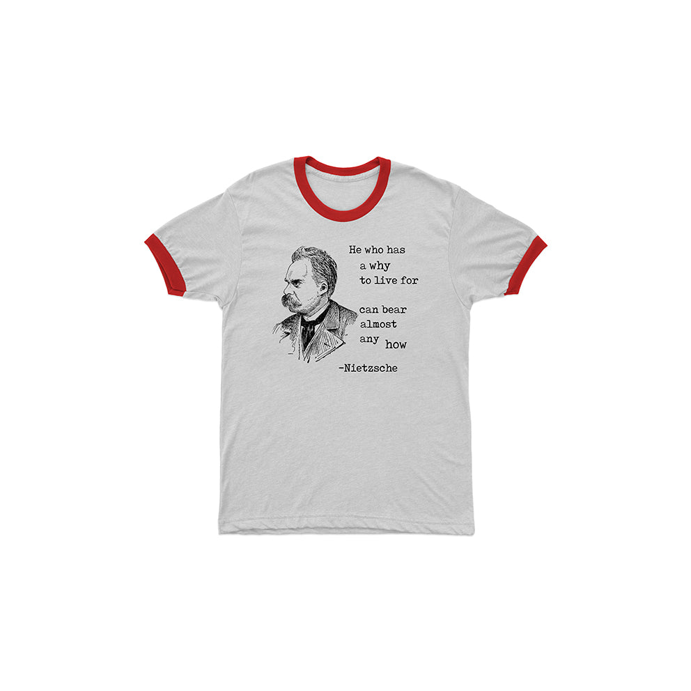 Nietzsche Ringer Tee | Lisa Frankenstein