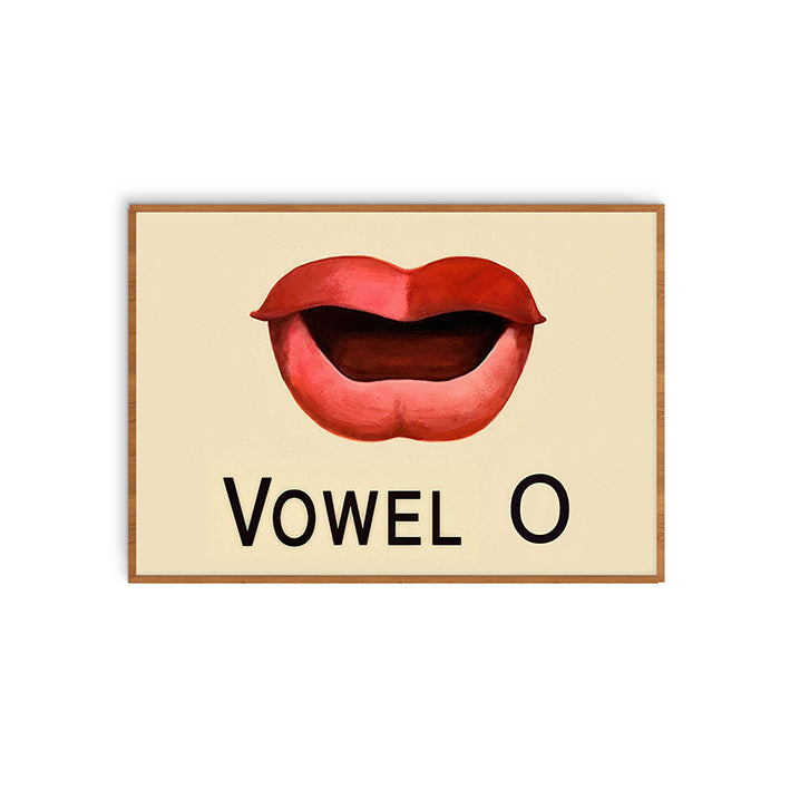 Vowel O Poster | Singin' In The Rain