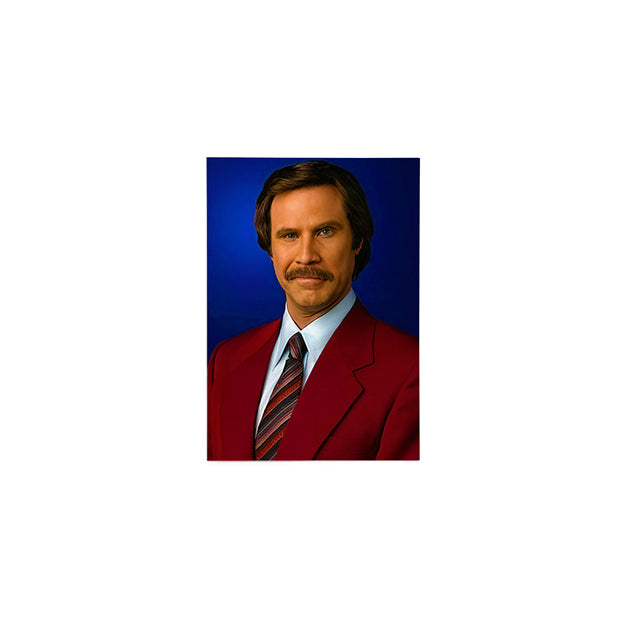 Ron Burgundy Poster | Anchorman The Legend of Ron Burgundy