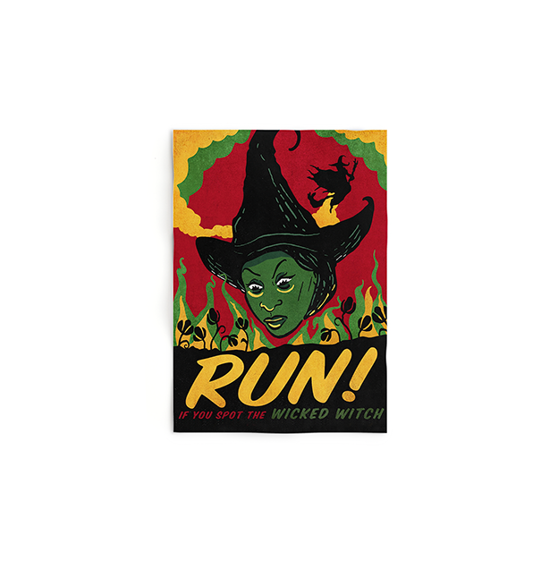 Run If You Spot The Wicked Witch Flyer | Wicked For Good