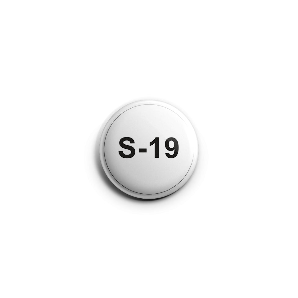 S-19 Button Pin | Oppenheimer