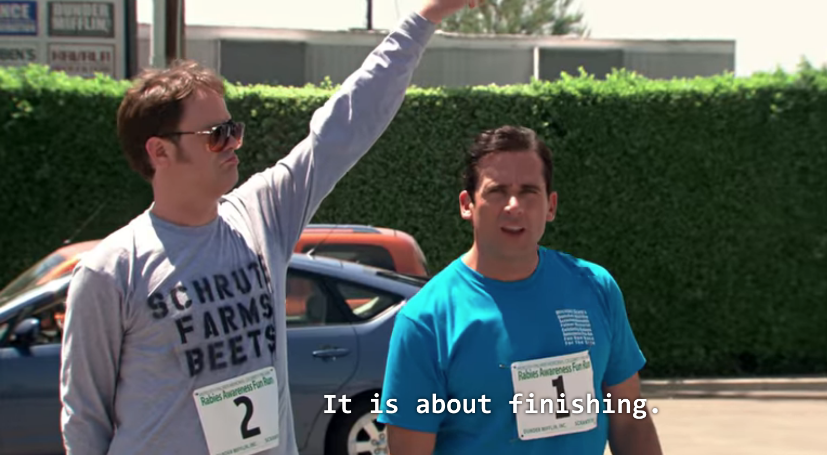 Schrute Farm Beets Long Sleeve T-Shirt The Office - Technical View