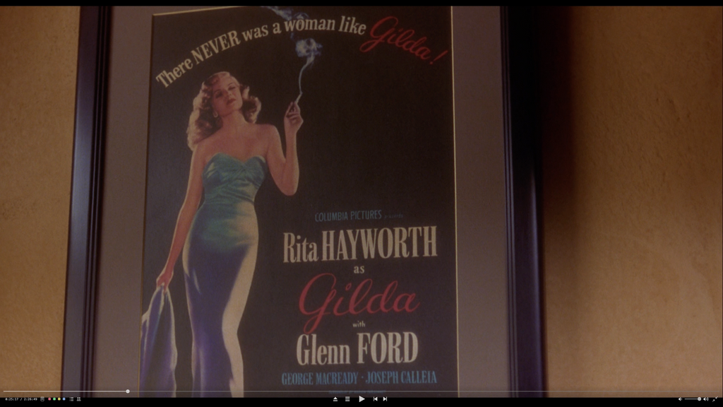 Gilda Poster | Mulholland Drive