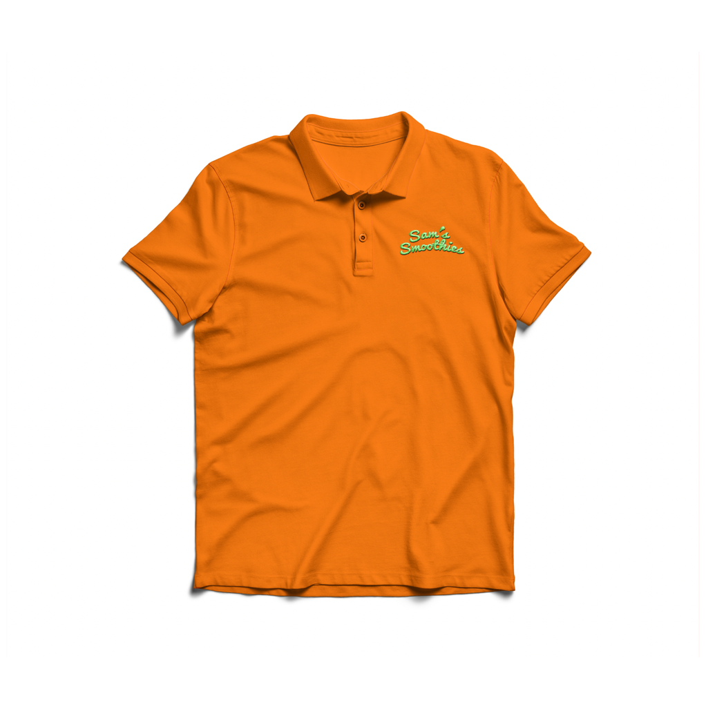 Sam's Smoothies Embroidered Polo Shirt | Bad Trip