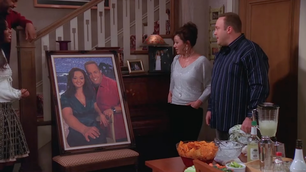 Doug And Carrie Portrait Canvas | The King of Queens