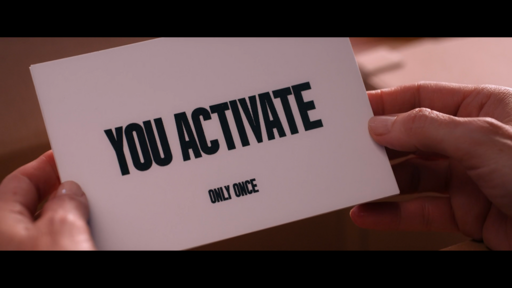 You Activate Only Once Card | The Substance
