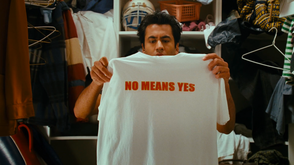 No Means Yes, Just Kidding T-Shirt | Harold & Kumar Escape from Guantanamo Bay