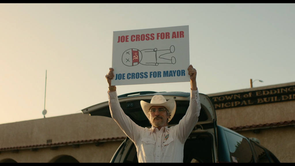 Joe Cross For Air Joe Cross For Mayor Sign | Eddington