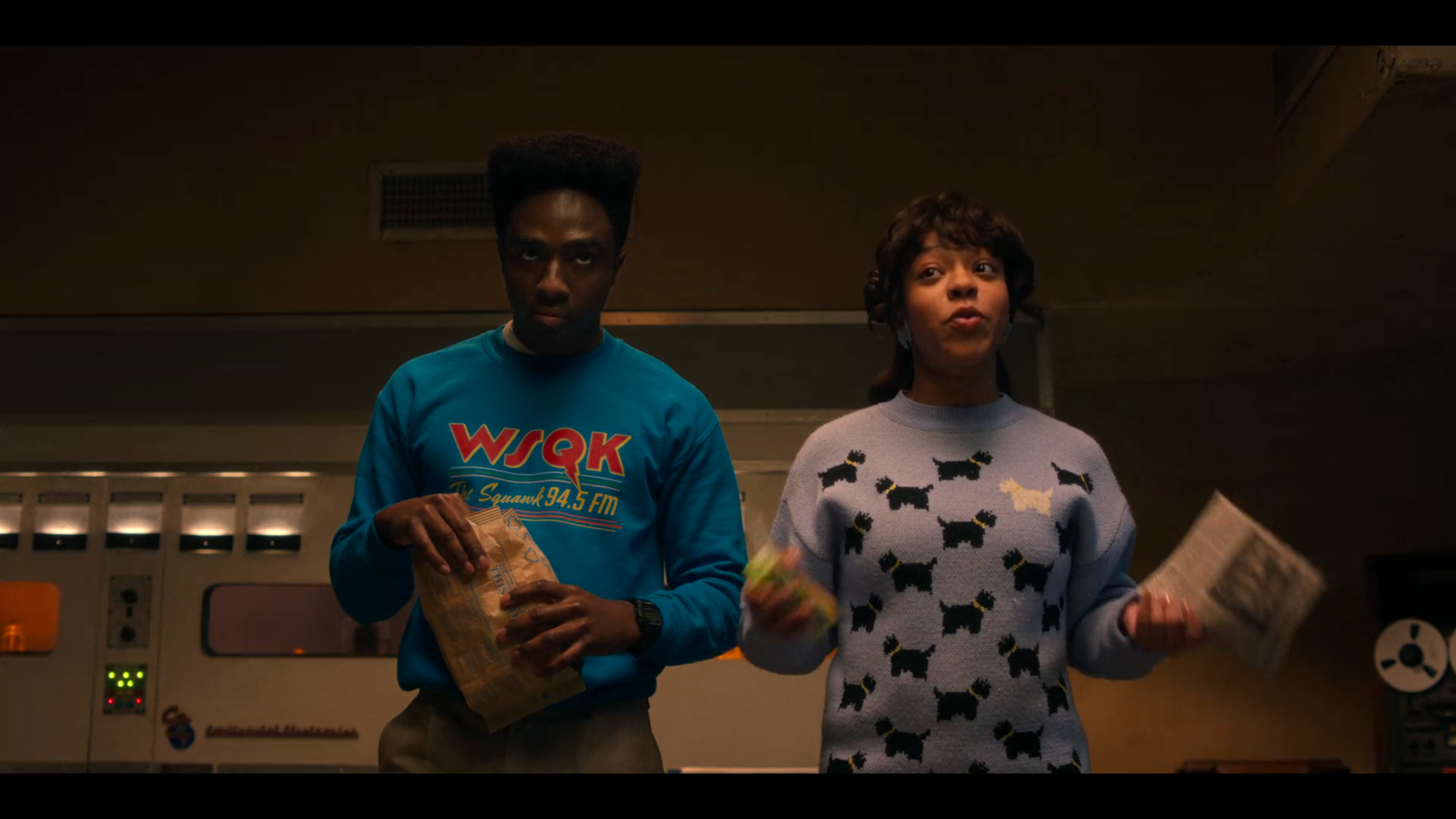 WSQK Sweatshirt | Stranger Things | ReplicaPropStore
