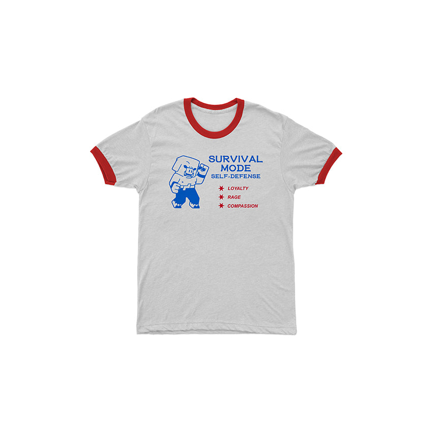 Survival Mode Self-Defense Ringer Tee | A Minecraft Movie