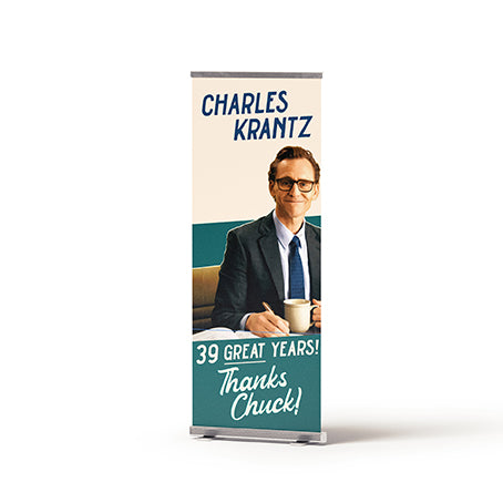 Charles Krantz Banner | The Life Of Chuck