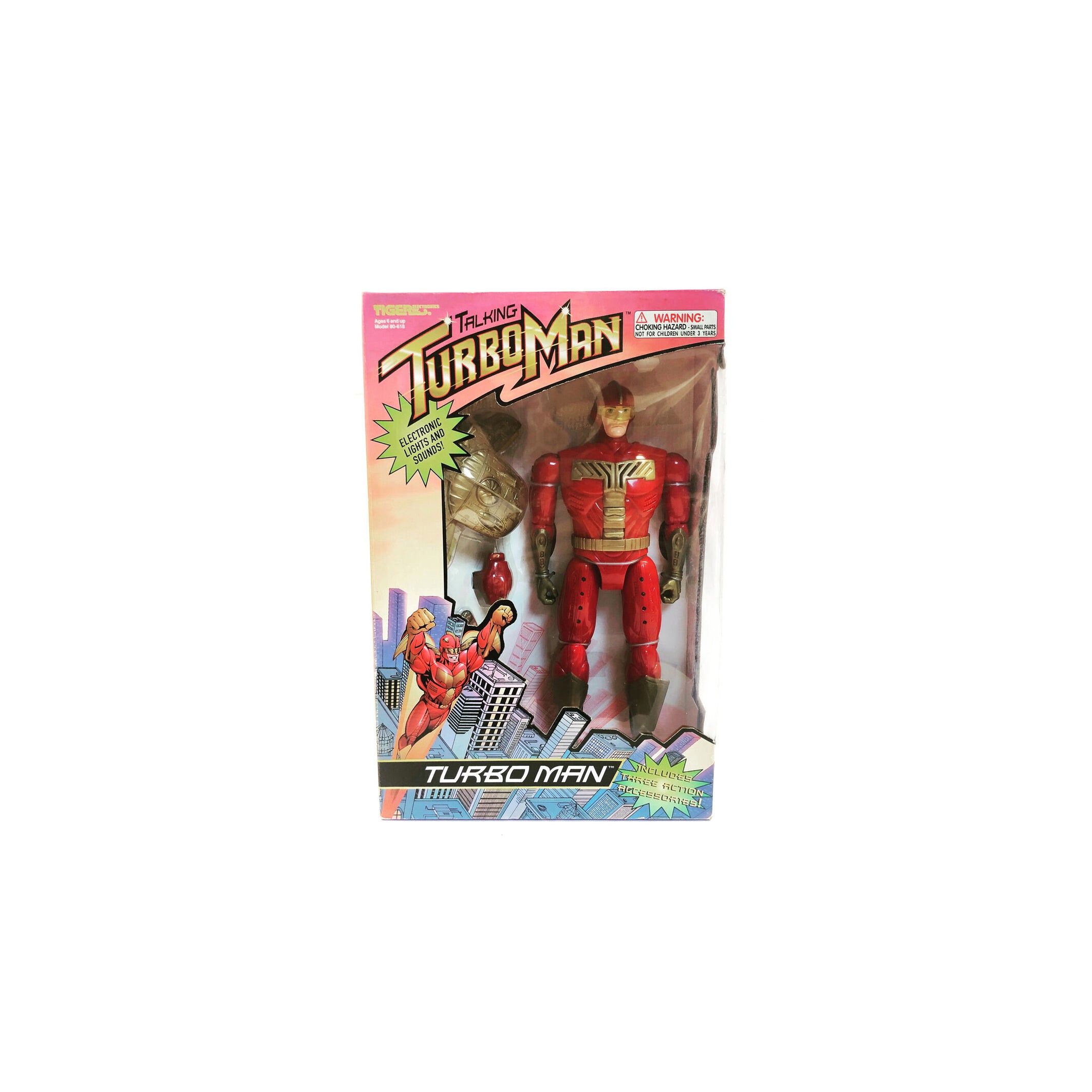 Turbo Man Toy | Jingle All the Way | ReplicaPropStore