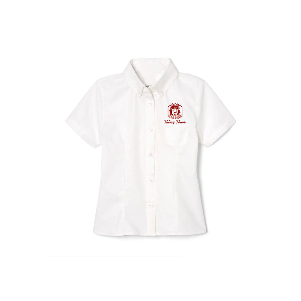 Tulsey Town Ladies Short Sleeve Shirt | I'm Thinking of Ending Things