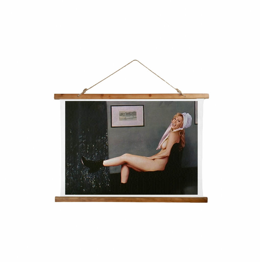 Whistler's Undraped Woman Wood Topped Wall Tapestry | Bean ...