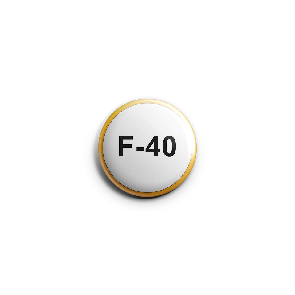 F-40 Button Pin | Oppenheimer